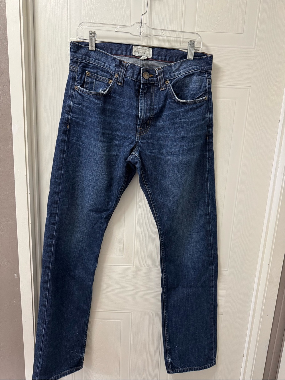 Current/Elliott Indigo Slim Straight Jeans